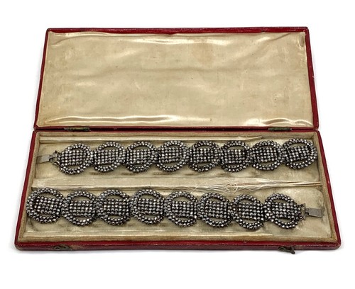 Coppia bracciali antichi cut - coppia,