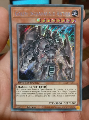 Golem ingranaggio antico - antico, rara