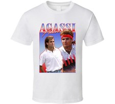 T-shirt stile Andre Agassi