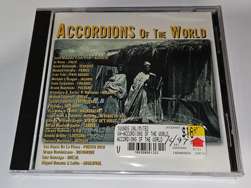 Accordions the world cd - accordions,
