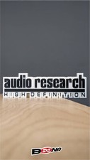 Audio research logo - logo, r