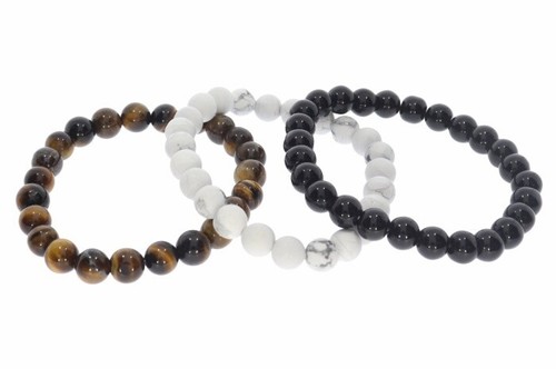 Bracciali magnesite - 3,