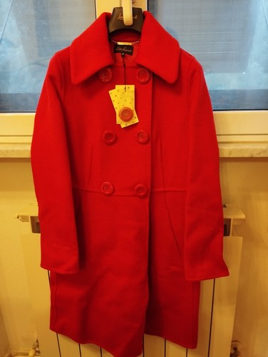 Cappotto rosso luisa spagnoli - cappotto,