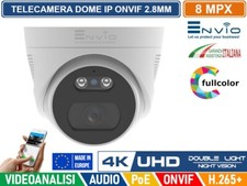 TELECAMERA DOME IP DOUBLE