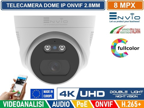 Telecamera dome double - dome, ip