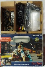 Solo Ritiro OLYMPUS Occhiali 3D Eye Trek MultiMedia Glasses FMD 200 PS ANNO 2000