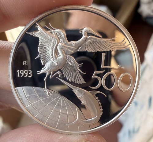 500 lire 1993 flora - flora, fauna