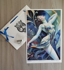 "La Fioritura" - Disegno Originale (Pezzo Unico) + Cartella d'Artista