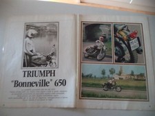 - PROVA MOTOCICLISMO 1972 MOTO TRIUMPH BONNEVILLE 650