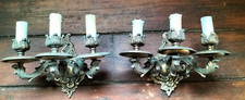 Coppia applique bronzo anni - applique,