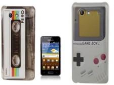 Nintendo set custodia cellulare cover bumper per Samsung Galaxy S Advance i9070
