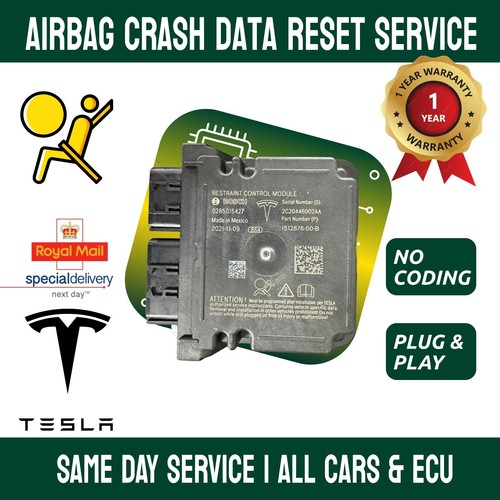 Tesla 1512876 airbag ecu - 1512876-00-e,