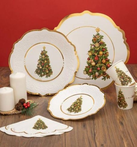 Piatti piani christmas - piatti,