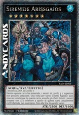 SIRENIDE ABISSGAIOS • (Mermail Abyssgaios) • Segreta Platino • RA04 IT065 • 1Ed