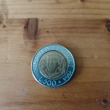 500 Lire Anno 1994 Luca Pacioli, inventore della partita doppia