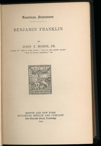 American statesmen benjamin - american,