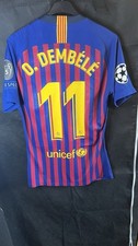 maglia calcio match worn Issued dembele Barcellona Juve Real Milan Napoli Inter 