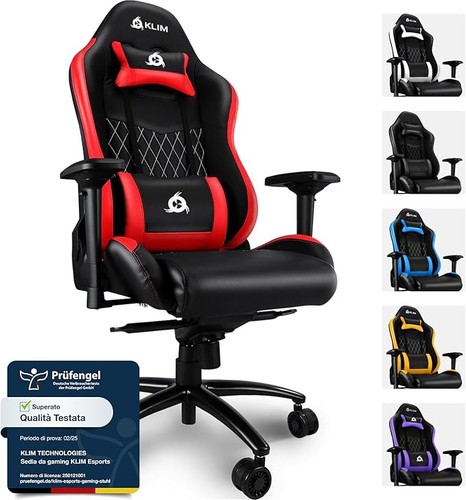 Klim esports sedia gaming - -,