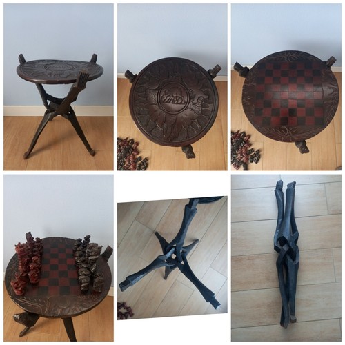 Vintage tavolino pieghevole