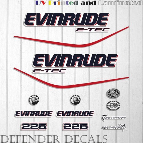 Evinrude 225hp etec v6 - etec,