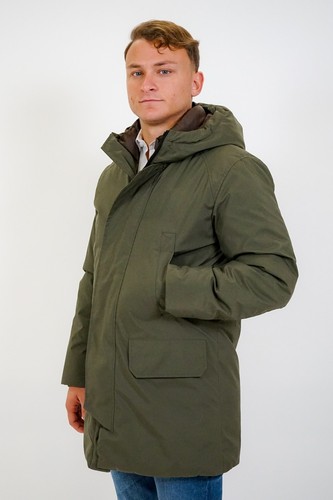 Parka uomo lungo - , cappuccio