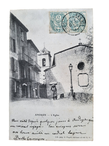 Cpa anduze - cpa,