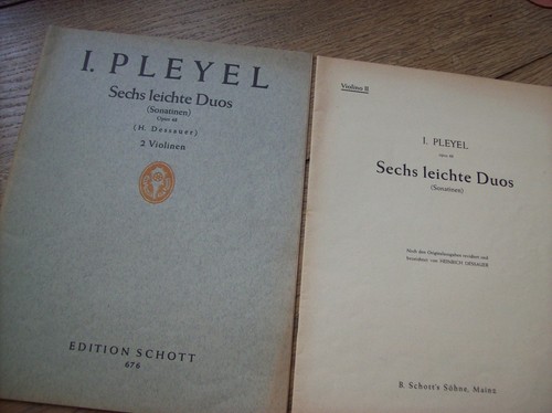 Ignaz pleyel sei duo leggeri - ignaz,