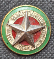 Distintivo operaio militarizzato WW1 Stabilimento Officine Carminati  Voghera