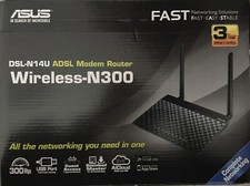ASUS MODEM ROUTER WIFI DSL-N14U WIRELESS N300