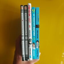 FUMETTI-LOTTO 5 MANGA-MIX-STOCK-KOMI-NANASHI-MORI-FURUYA-1-2-3-