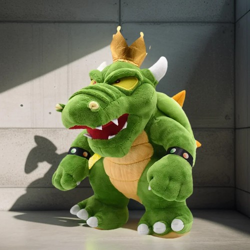 Peluche super king bowser - king,