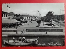 VIAREGGIO 1954 " VIALE AMORE VEDUTA RISTORANTE TITO" VIAGGIATA PISA