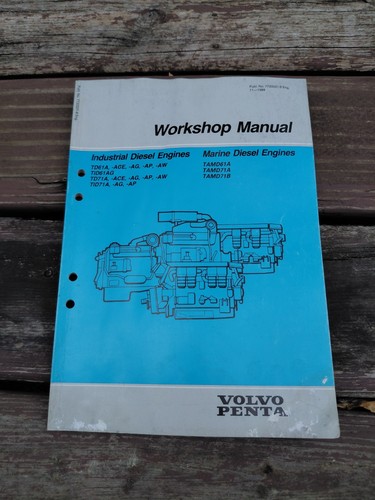 1989 volvo penta workshop - 1989,