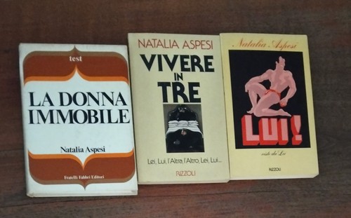 Lotto libri natalia aspesi - libri,