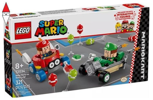 Costruzione lego mario kart - costruzione,