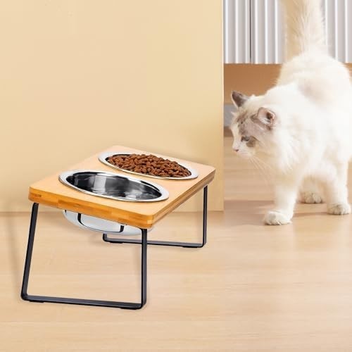 Ciotola doppia gatto cane - gatto,