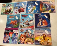 Lot Of 10 Disney Read-Along