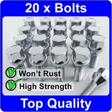 20 x ALLOY WHEEL BOLTS FOR