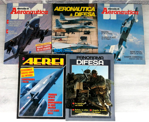 Lotto riviste aeronautica - riviste,
