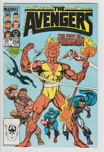Avengers 258 agosto - #258, (agosto