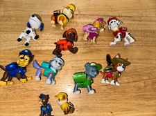 Lot of 9 Paw Patrol Action