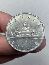r72_1527) CANADA - Elisabetta II - 1 Dollaro 1969 - MONETA CIRCOLATA