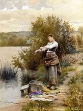 Dipinto olio daniel cavaliere