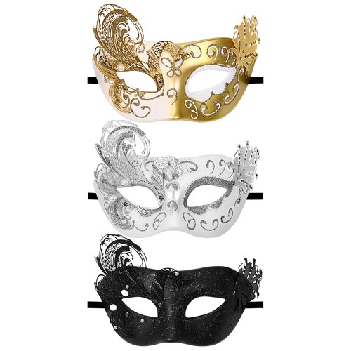 Maschera donna pavone