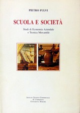 LIBRO SCUOLA E SOCIETA' "