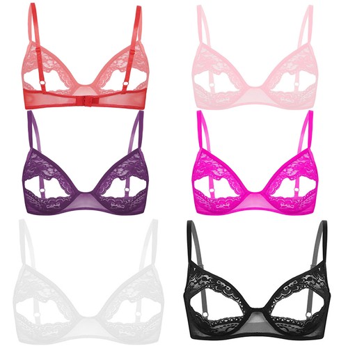 Reggiseno donna inhzoy pizzo - reggiseno,