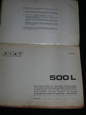 FIAT 500 L MANUALE RICAMBI