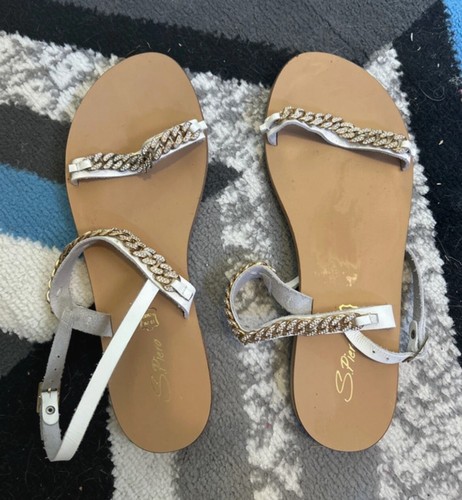 Sandali gioiello donna pelle - sandali,