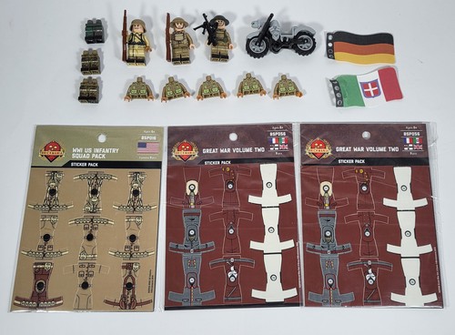 Lego ww1 ww2 - ww1/ww2, konvolut