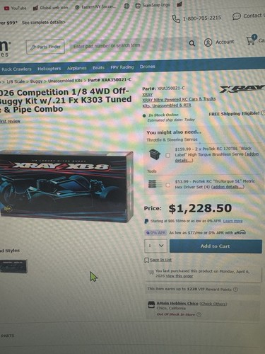 Xray xb8 4wd - xb8,